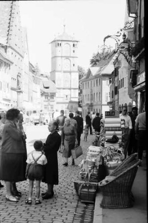 Wangen im Allgäu: Ravensburger Tor, von der Herrenstraße