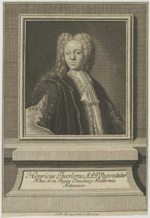 Bildnis des Henricus Theodorus Pagenstecher