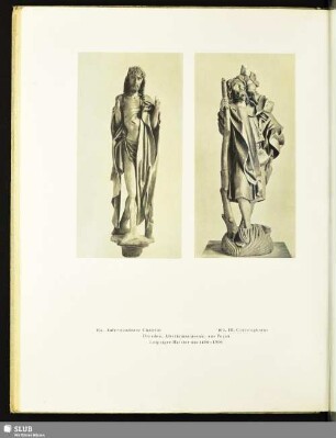 10b. Hl. Christophorus / Dresden, Altertumsmuseum, aus Pegau / Leipziger Meister um 1490-1500