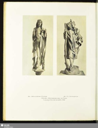 10b. Hl. Christophorus / Dresden, Altertumsmuseum, aus Pegau / Leipziger Meister um 1490-1500