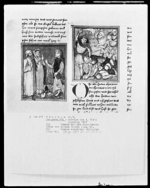 Auszüge aus der Bibel, und Marienleben — Samson erschlägt tausend Philister