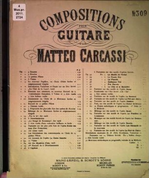 6 caprices, op. 26