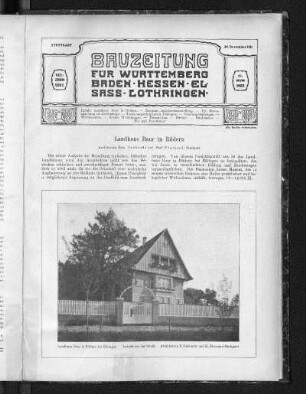 Landhaus Baur in Rüdern