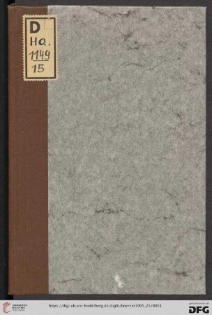 Nr. 25: Liste / C. G. Boerner, Kunsthandlung, Leipzig: William Hogarth : 1697-1764