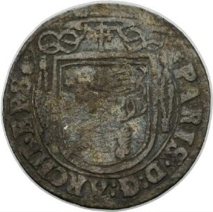 Halbbatzen des Erzbischofs Paris Graf von Lodron von Salzburg , 1635