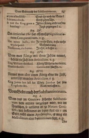 Vom Gebrauch der Substantivorum.