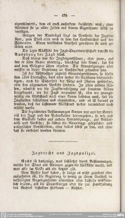 Jagdrecht und Jagdpolizei