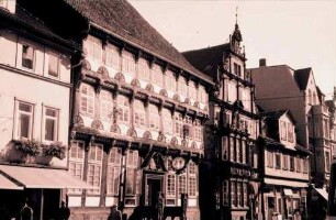 Hameln: Fachwerkhäuser in der Osterstraße