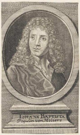 Bildnis des Iohann Baptista Poquelin von Moliere