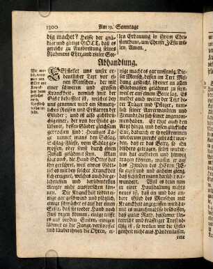 1300-1311, Es stellet uns unser ordentlicher Text vor einen ...