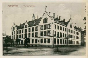 Foto des Vereinslazaretts "St. Marienhaus" in Konstanz (Druck)