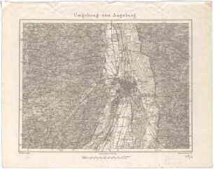 Fischer, Theodor; Augsburg (Bayern); Generalbaulinienplan - Generalbaulinienplan