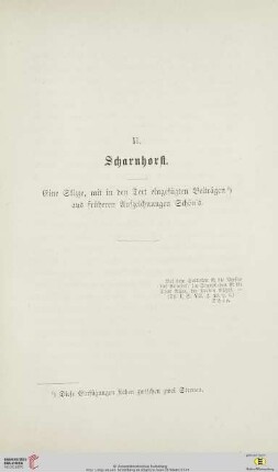 II. Scharnhorst