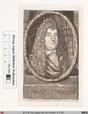 Bildnis Samuel Pufendorf (1694 Frhr. von)