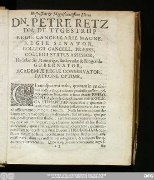 Lectori S.