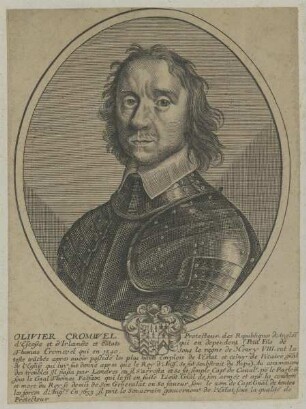 Bildnis des Olivier Cromwel
