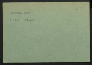 Raimann, Otto