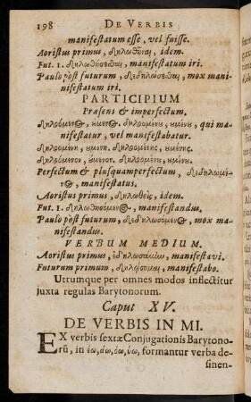198-229, Caput XV.