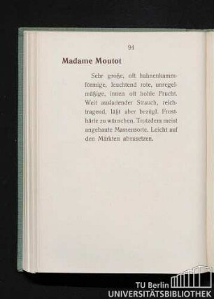 Madame Moutot.