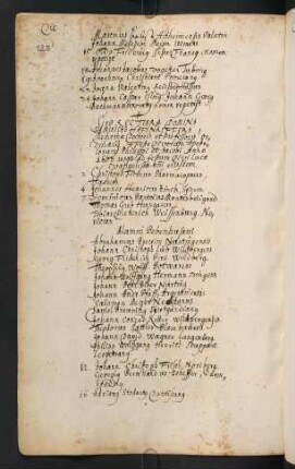 Sommerhalbjahr 1653. Rektorat Samuel Hafenreffer