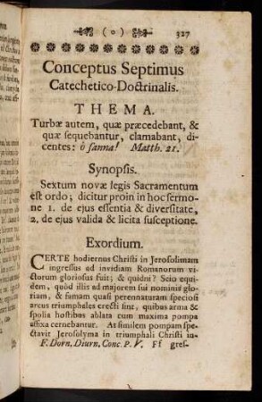 449-458, Conceptus Septimus. Catechetico-Doctrinalis.