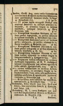 311-332, Bodius, Christ... - Bomplani, Jgnatii...