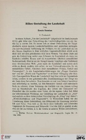 32: Rilkes Gestaltung der Landschaft, [1]
