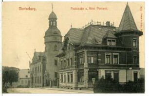 Marienberg. Poststraße & Postamt