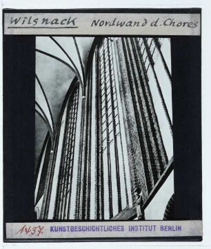 Bad Wilsnack, Wunderblutkirche : Innenansicht, Nordwand des Chores