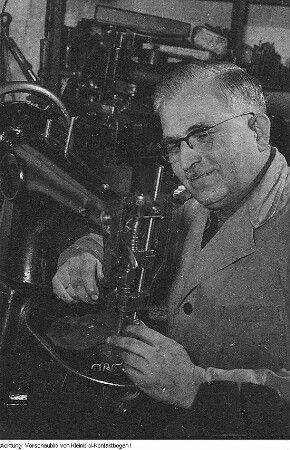 Verschiedene Handwerksberufe, Oktober 1954