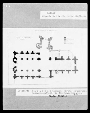 Gamaches (Somme): Grundriss Eglise Saint-Pierre et Saint-Paul