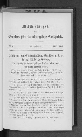 No. 5, 1890. Mai.