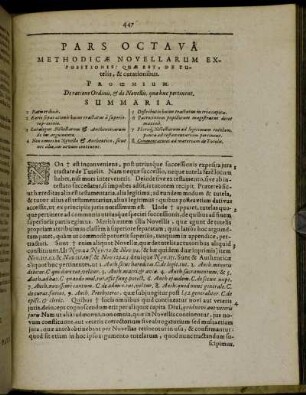 Pars Octava [...] Quæ Est, De Tutelis, & curationibus.