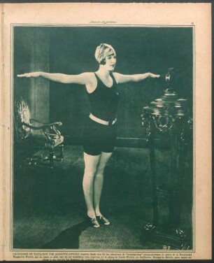 Lecciones de natación por radiotelefonía [Fotografía]