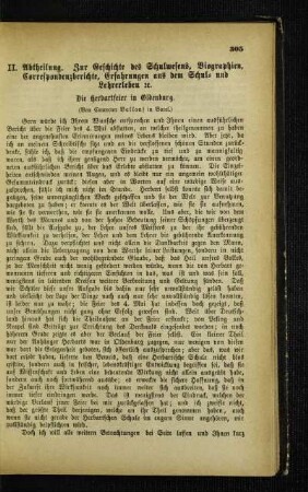 ¬Die¬ Herbartfeier in Oldenburg