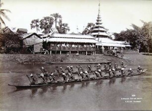 burmese racing boats.