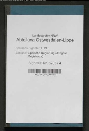 Vorstellungslisten des Aushebungsbezirks Detmold, Band 1