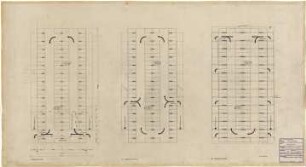 Schneider - Esleben, Paul; Düsseldorf, Grafenberger Allee 258; Haniel-Garage, Großgarage und Personalgebäude - Hauptgebäude (Grundriss)