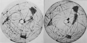 Marszeichnung von Schiaparelli, Nordpolansicht : Technikgeschichte | Astronomie | Planeten