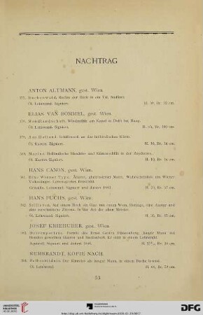 Nachtrag (Nr. 377-395)