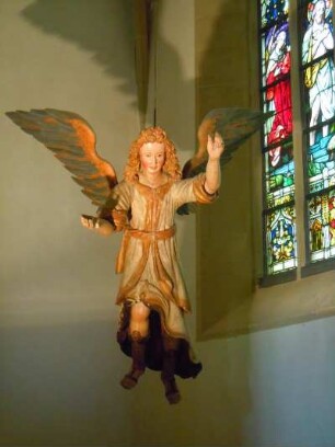Quedlinburg - Nikolaikirche : Engel in der Nikolaikirche, aufgenommen in Quedlinburg am 30. April 2014. Foto Uwe Gerig