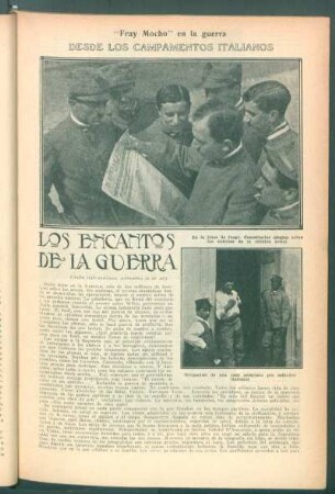 Los encantos de la guerra