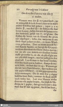 Om de rechte Panacea van den [Antimon] te maken