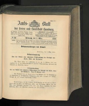 No. 54, 8. März 1916