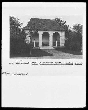 Rudolf-Virchow-Krankenhaus, Erholungshäuschen
