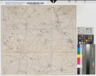 [Topographische Karte 1 : 25.000 (Meßtischblätter): Nördliche Rheinprovinz und angrenzende Gebiete]. 3159, [5411] Dierdorf 50°30' - 25°10' F. Hauptvertrieb d. Karten de. Kgl. Landesaufnahme. R. Eisenschmidt, Verlagsbuchhandlung. Berlin NW., Dorotheenstr. 70a. Im deutschen Offiziersverein