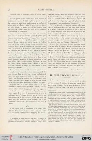 Le Pietre Tombali di Napoli