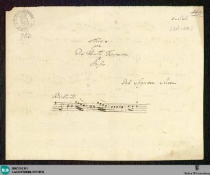 Sonatas - Mus. Hs. 763 : fl (2), b; C; DTB 16 deest GroT 5342-C GroT 5252-C GroT 3924-C