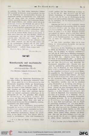 2: Künstlerische und mechanische Nachbildung photographischer Werke, [2]