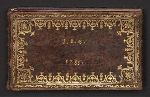 Stammbuch Johann Ludwig Vischer : gewirkt 1795, aus Stuttgart